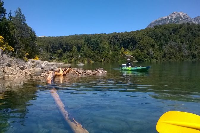 Volviendo a casa desde una salida en kayak