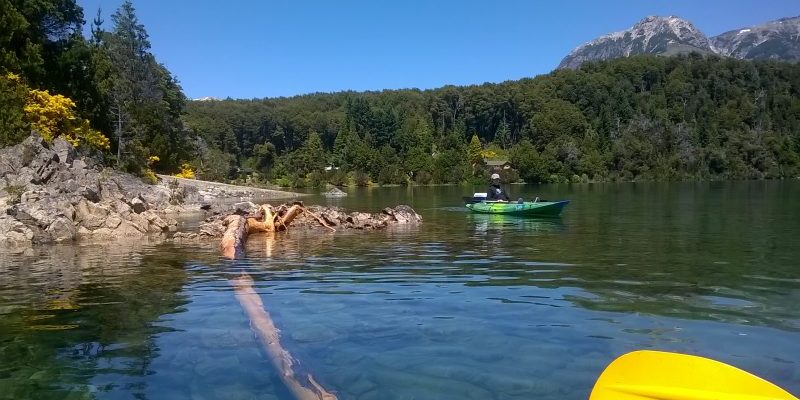 Volviendo a casa desde una salida en kayak
